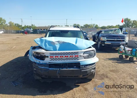 2023 Ford Bronco Sport Heritage Limited z USA, uszkodzony, nr VIN 3FMCR9H90PRD77024